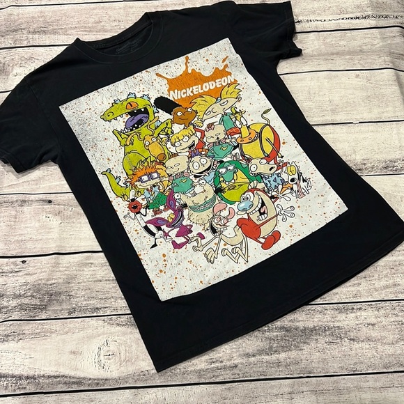 Nickelodeon‎ Cartoon Tshirt Sz S - Picture 1 of 4